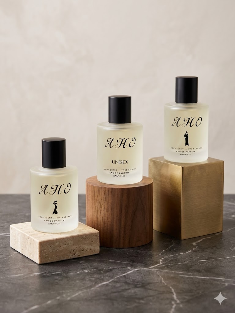 AHO Fragrances collection