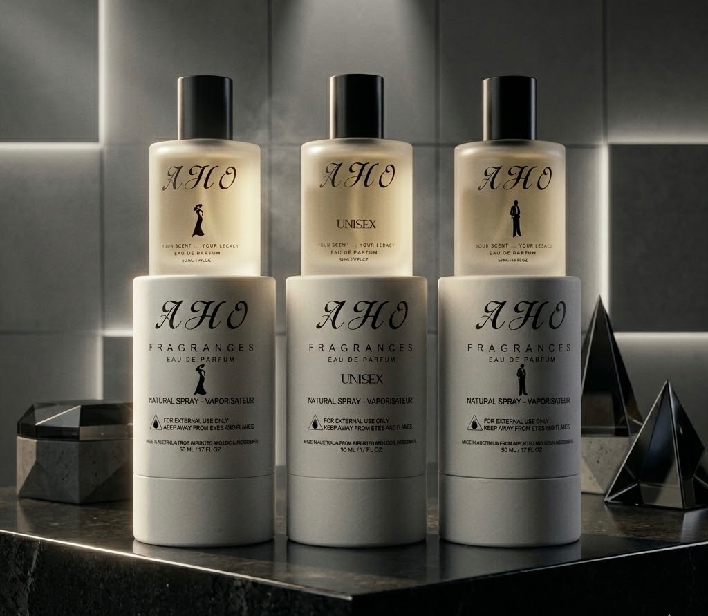 AHO Fragrances luxury perfume collection